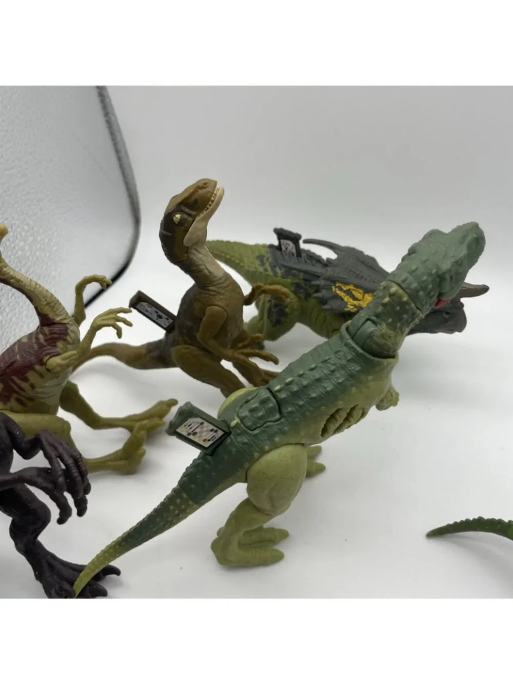 9 Jurassic World Dinosaur Action Figures Articulated Some Pull Out Code Tracker